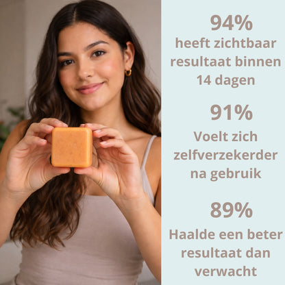 Biologische Kurkuma zeep | Vermindert zichtbaar pigmentvlekken & acne